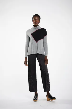 Zaket & Plover Patch Detail Knit - Cloud