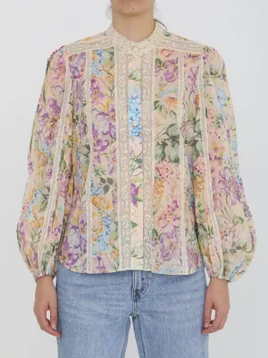 Zimmermann Halliday Lace Trim Shirt