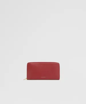 Zip Continental Wallet - Claret