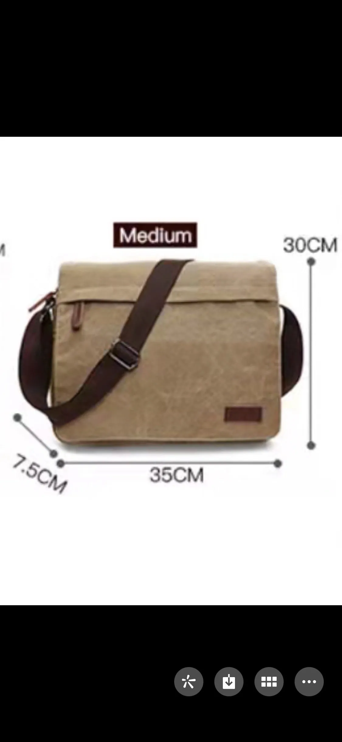 Zuolunduo Vintage style Canvas Messenger & Shoulder Bag