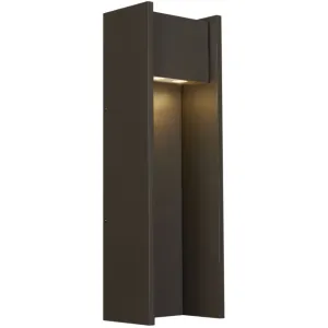 Zur 24 In. LED Outdoor Wall Sconce 2700K bronze Finish